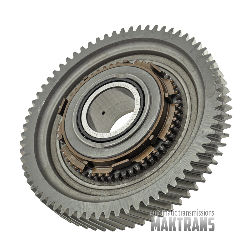 Koło zębate 1st gear VAG DSG DQ381 0GC 0GC311250 [68 zębów, Ø zew. 152,40 mm, 1 nacięcie]