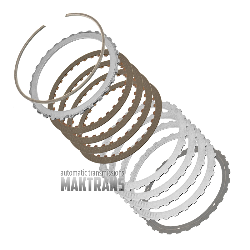 Wał wejściowy i kosz z tarczami B/E Clutch ZF 4HP16 [wysokość całkowita 332 mm]