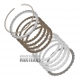 Wał wejściowy i kosz z tarczami B/E Clutch ZF 4HP16 [wysokość całkowita 332 mm]