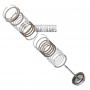 Wał wejściowy i kosz z tarczami B/E Clutch ZF 4HP16 [wysokość całkowita 332 mm]