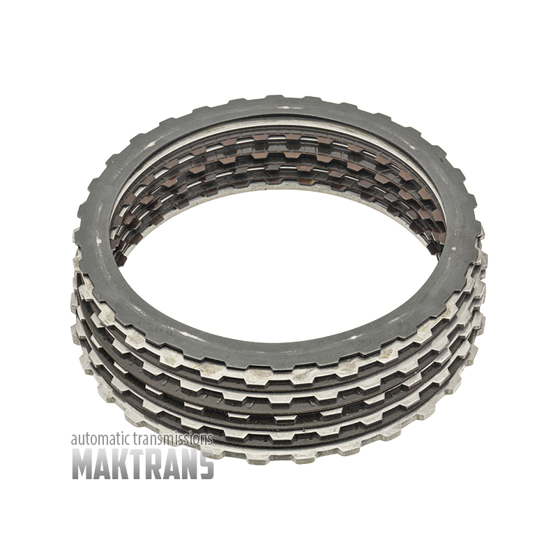 Wał wejściowy i kosz z tarczami B/E Clutch ZF 4HP16 [wysokość całkowita 332 mm]