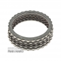 Wał wejściowy i kosz z tarczami B/E Clutch ZF 4HP16 [wysokość całkowita 332 mm]