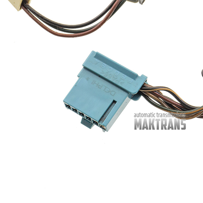 Okablowanie sterownika GENERAL MOTORS 4L60E 4L65E [złącze 17 pinów, złącza: czujnik prędkości wejściowej, elektrozawór nowego typu EPC, czujnik położenia dźwigni zmiany biegów nowego typu (6 pinów), czujnik temperatury]