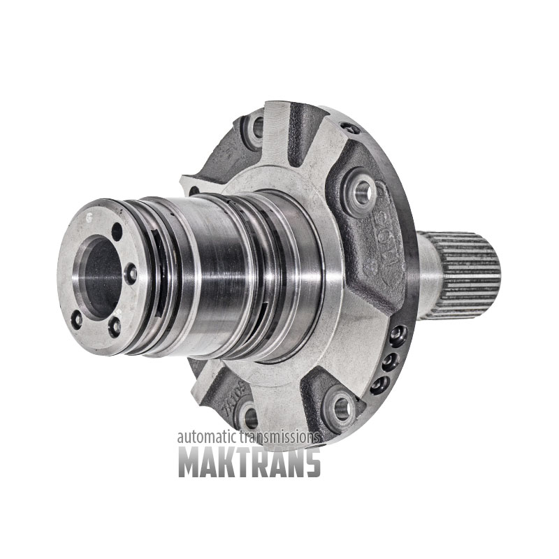 Piasta pompy oleju 4R70/4R75 3L3Z-7A108-AA [wysokość całkowita 212 mm, 32 wypusty (śr.zew. 41,15 mm), szerokość pierścienia teflonowego (bez zamka) 2,10 mm]