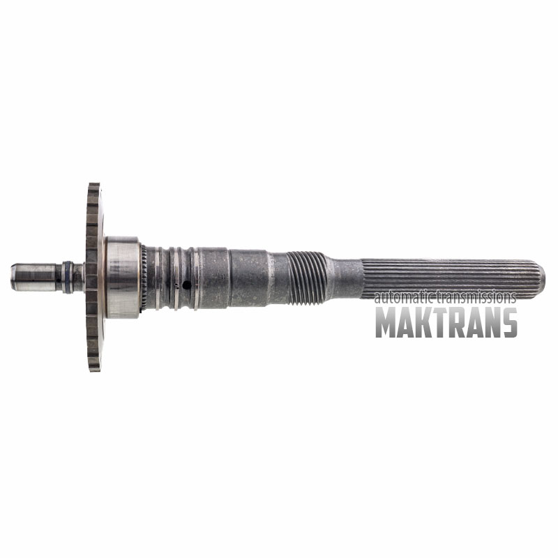 Wał wyjściowy 4R70W 4R75E 4R75W ( AOD, AODE, AODE-W) [długość całkowita 381 mm, 28 wypustów, dł. wielowypustu 132 mm]