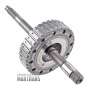Wał wejściowy / kosz 3-5-R A6GF1 (GEN2) 454142F000 [całkowita wysokość wału 321 mm, 20 (Ø 21.95 mm) / 16 (Ø 19.05 mm) wypustów, wysokość kosza 33.15 mm]