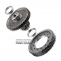 Główny mechanizm różnicowy ZF 4HP16 [wał napędowy mechanizmu różnicowego 21T (Ø 62,10 mm) / 67T (Ø 148 mm), koło koronowe mechanizmu różnicowego 68T (Ø 200,05 mm), 12 otworów montażowych].