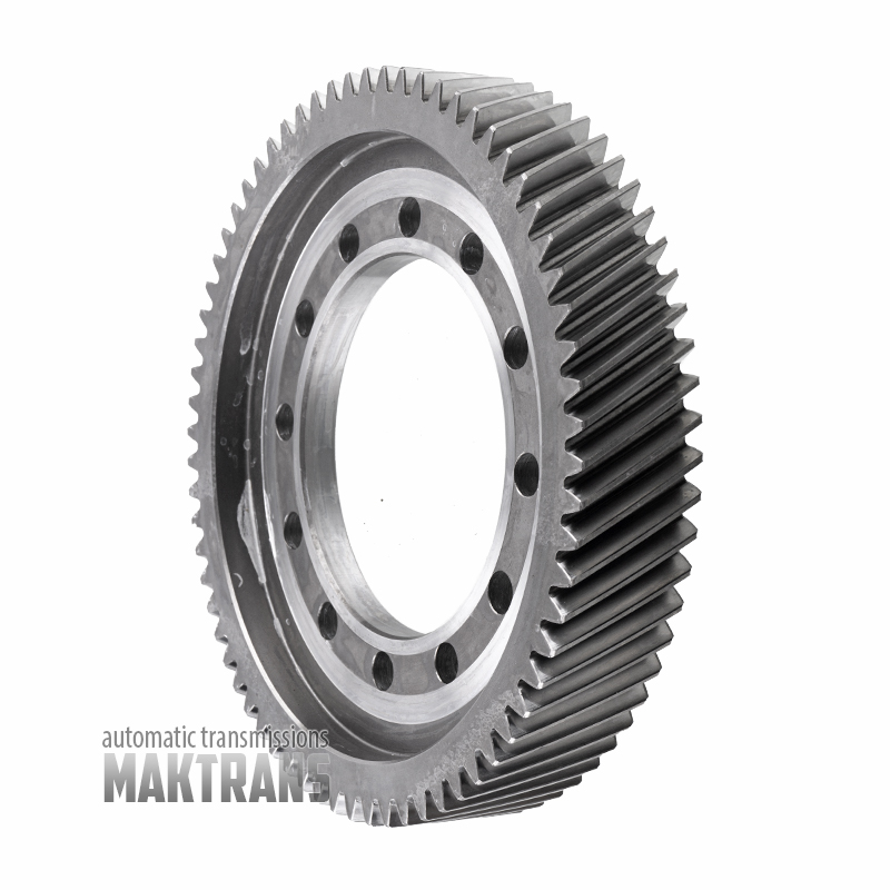 Główny mechanizm różnicowy ZF 4HP16 [wał napędowy mechanizmu różnicowego 21T (Ø 62,10 mm) / 67T (Ø 148 mm), koło koronowe mechanizmu różnicowego 68T (Ø 200,05 mm), 12 otworów montażowych].