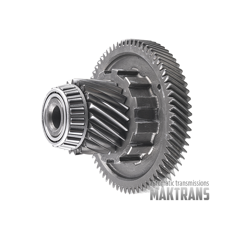 Główny mechanizm różnicowy ZF 4HP16 [wał napędowy mechanizmu różnicowego 21T (Ø 62,10 mm) / 67T (Ø 148 mm), koło koronowe mechanizmu różnicowego 68T (Ø 200,05 mm), 12 otworów montażowych].