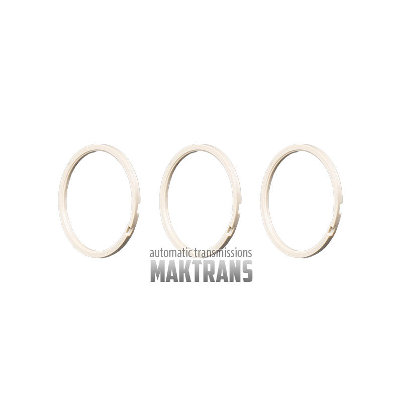 Komplet pierścieni dzielonych teflonowych i plastikowych JATCO JF017E [2 pierścienie teflonowe, 8 pierścieni plastikowych]