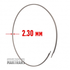 Zestaw pierścieni dzielonych teflonowych i plastikowych JATCO JF017E - 2 pierścienie teflonowe (szerokość 2,30 mm), 8 pierścieni plastikowych