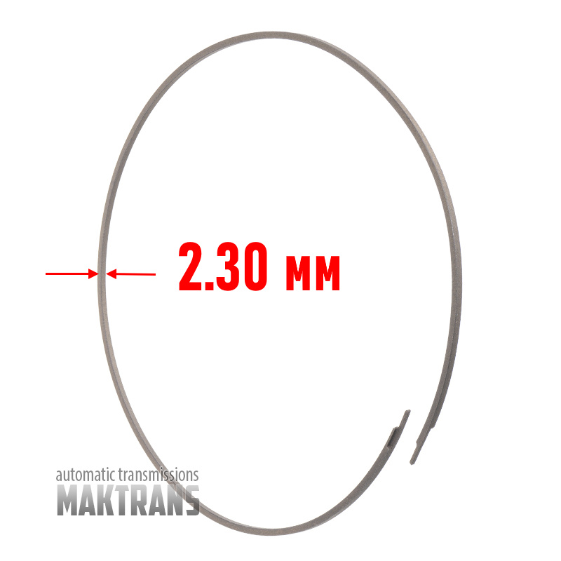 Zestaw pierścieni dzielonych teflonowych i plastikowych JATCO JF017E - 2 pierścienie teflonowe (szerokość 2,30 mm), 8 pierścieni plastikowych