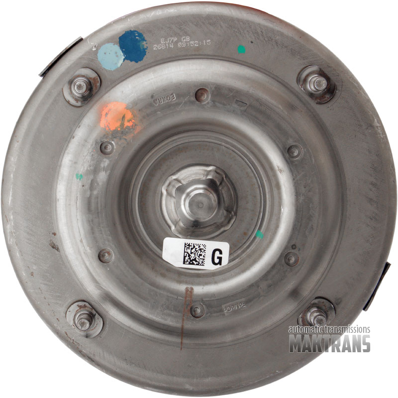 Pokrywa przednia, tłok blokady sprzęgła hydrokinetycznego FORD 6F35 / Type G
