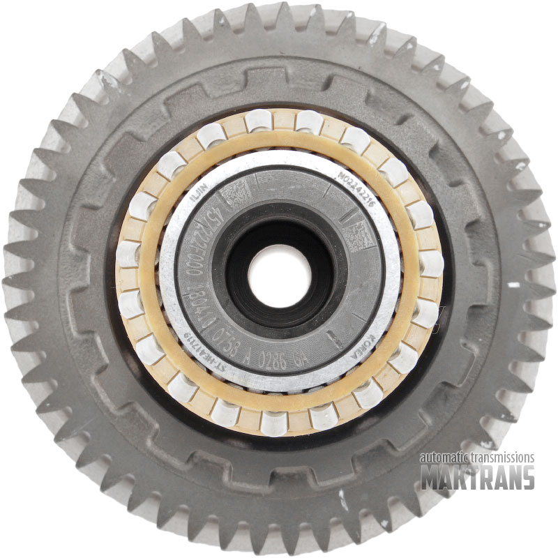Wał pośredni różnicowy Hyundai / KIA A6GF2 [GEN2] 457202F000 457222F000 / [18T, ext.Ø 67,65 mm, 2 znaki / 51T, ext.Ø 129,50 mm, 1 znak]