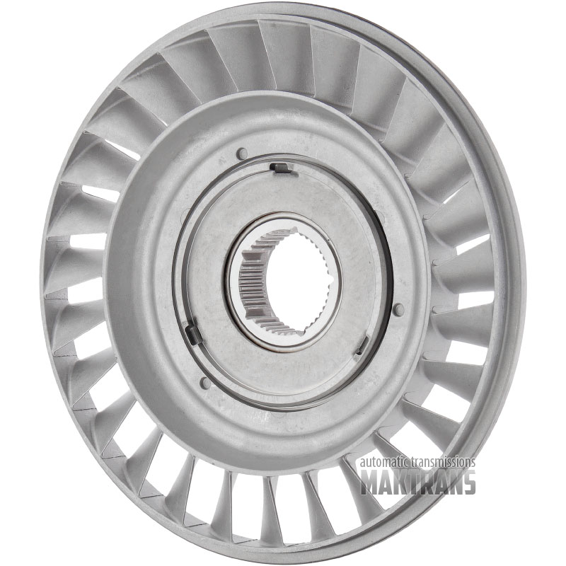 Koło reaktora sprzęgła hydrokinetycznego ZF 8HP70 870RE (7658) 0711001979 / [pod podkładkę oporową łożyska z 3 zębami mocującymi]