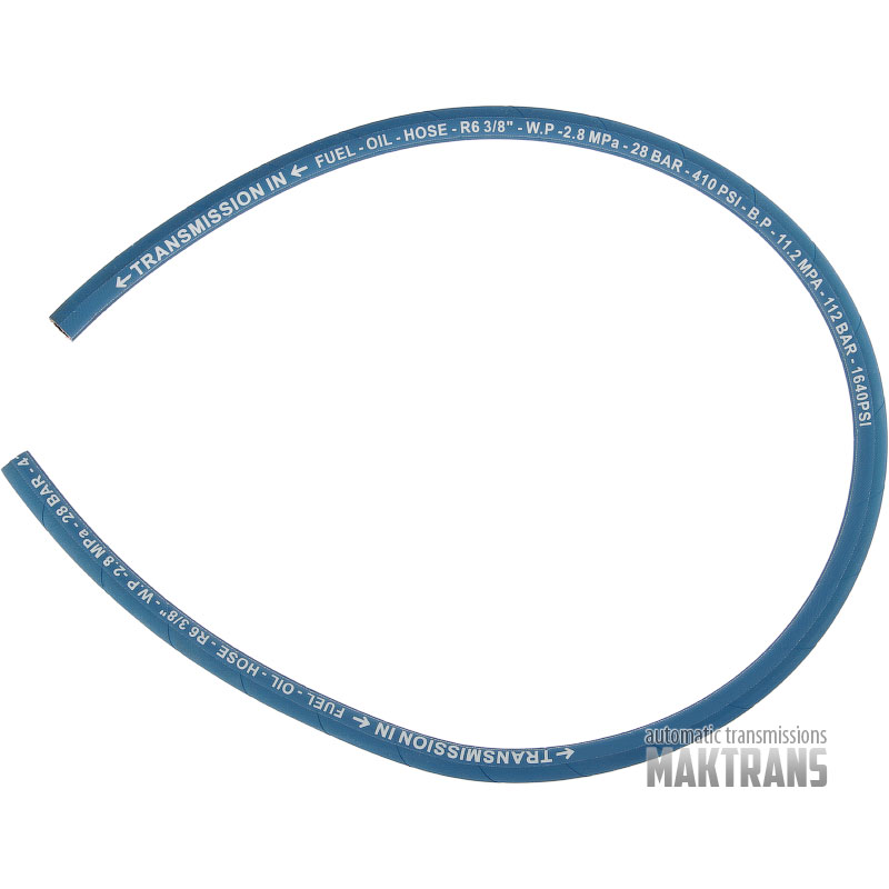 Wąż hydrauliczny niskociśnieniowy Ø10mm / 1 metr (oznaczenie węża Transmission IN / Blue )