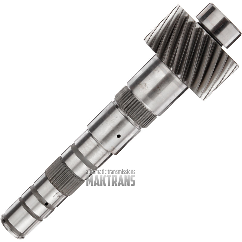 Wał napędowy mechanizmu różnicowego nr 2 VAG DSG DQ381 0GC 0GC311208N / koło zębate napędowe mechanizmu różnicowego 24 zęby (śr. zewnętrzna 76,90 mm)