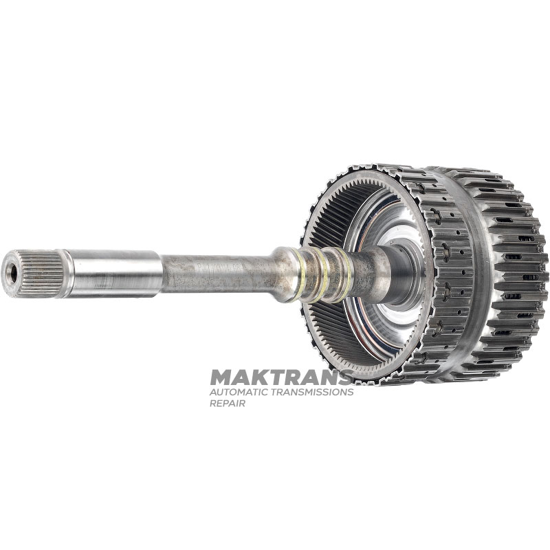 Wał wejściowy i kosz 4-5-6 Clutch GM 6L80 6L90 / 24237556 [wysokość całkowita 346 mm, 6 tarcz ciernych]
