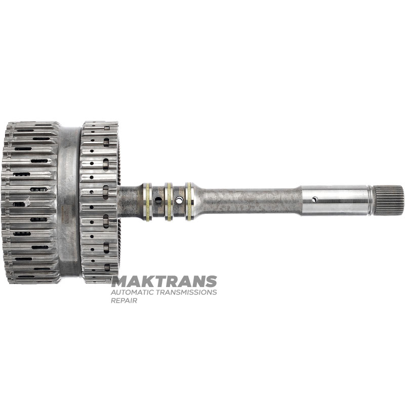 Wał wejściowy i kosz 4-5-6 Clutch GM 6L80 6L90 / 24237556 [wysokość całkowita 346 mm, 6 tarcz ciernych]