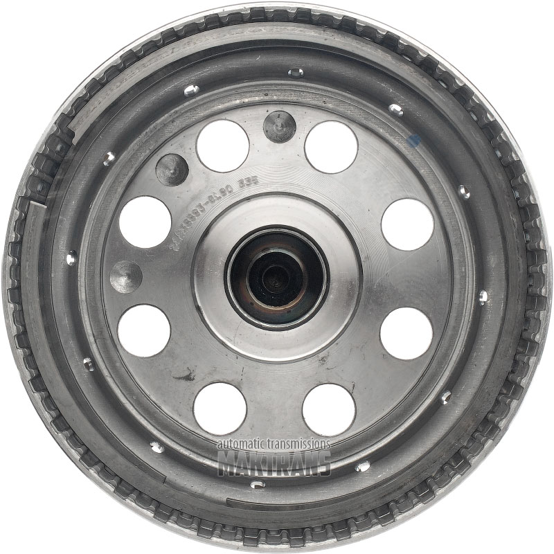 Wał wyjściowy skrzyni biegów GM 6L80 6L90 / [wysokość całkowita 209 mm, 32 wypusty (śr. zewnętrzna 34,70 mm)]