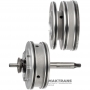 Tłok taśmy Overdrive RE4F03A - wysokość całkowita 129,40 mm, 3169131X01, 3161131X13, 3169531X09, 3160531X21, 3161531X02, 3160531X20, 3161831X03