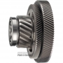 Koło napinające napędu różnicowego FORD eCVT HF45 LX68-7H348-BA - wysokość całkowita 105 mm, 21 zębów (Ø zewn. 85,70 mm), 83 zęby (Ø zewn. 144,60 mm), 93 zęby (Ø zewn. 165,85 mm) - zdemontowane z nowych skrzyń biegów