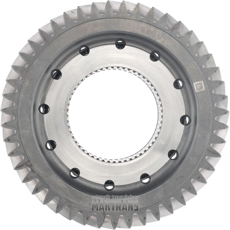 Koło zebate napędowe TRANSFER DRIVE (bez piasty) A6MF1/2 458113B610 45811-3B610 / [47 teeth, 2 marks, OD 130.65 mm, TH 21.05 mm]