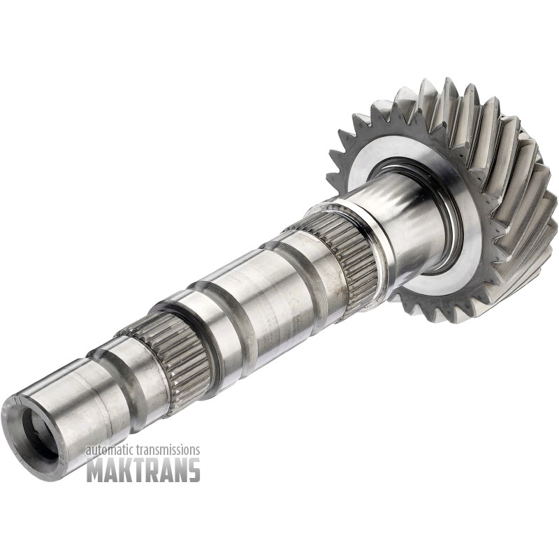 Wał wyjściowy №2 VAG DSG7 DQ200 0AM 0CG / koło napędowe mechanizmu różnicowego 24 zęby (zewnętrzna Ø 72,65 mm