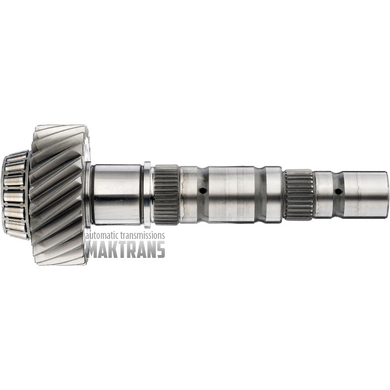 Wał wyjściowy №2 VAG DSG7 DQ200 0AM 0CG / koło napędowe mechanizmu różnicowego 24 zęby (zewnętrzna Ø 72,65 mm