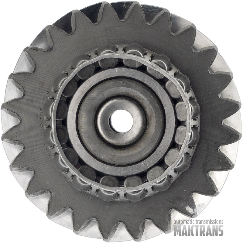 Wał wyjściowy №2 VAG DSG7 DQ200 0AM 0CG / koło napędowe mechanizmu różnicowego 24 zęby (zewnętrzna Ø 72,65 mm