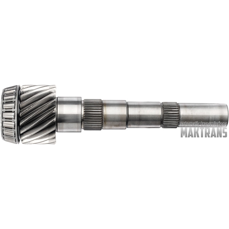 Wał wyjściowy №1 VAG DSG7 DQ200 0AM 0CG 0AM311205J / koło napędowe mechanizmu różnicowego 19 zębów (śr. zew. 58,80 mm)