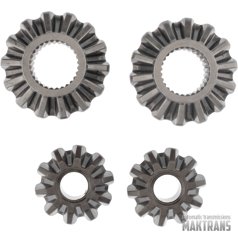 Zestaw satelitów mechanizmu różnicowego FORD 4F27E 5151591 4933629 / Ø zewnętrzna palca17 mm, koło zębate półosi 14 zębów / 28 wielowypustów (zewnętrzna Ø 67,05 mm), koło zębate 10 zębów (wewnętrzna Ø 17,15 mm)
