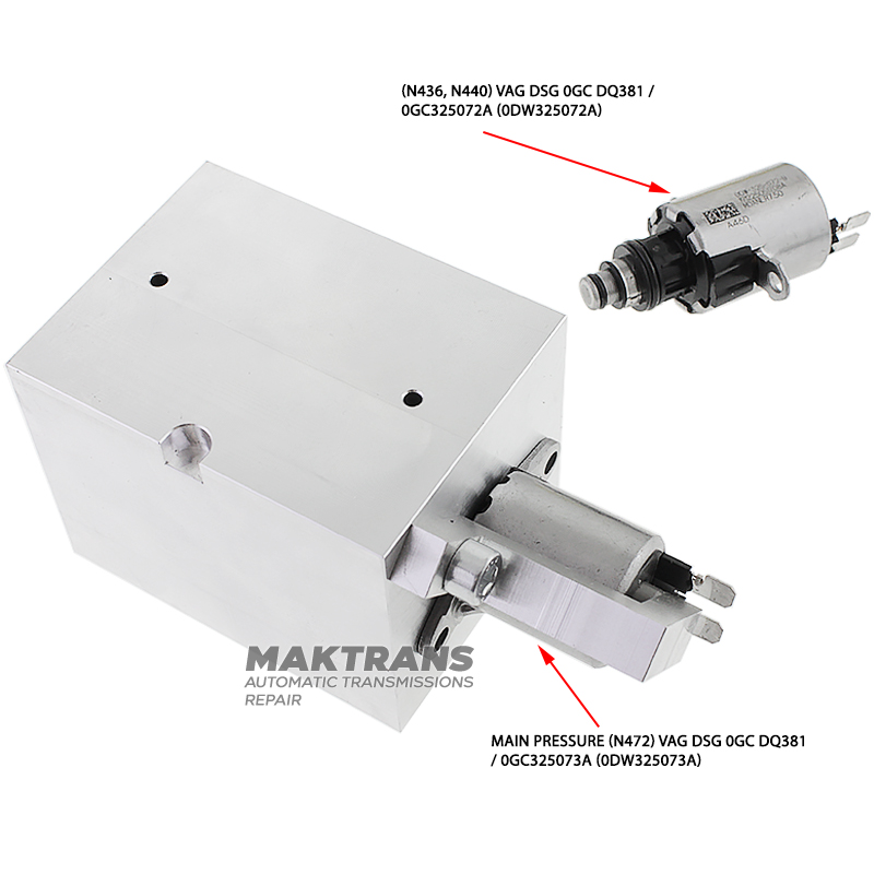 Adapter do sprawdzania elektrozaworów 0GC (DQ381)