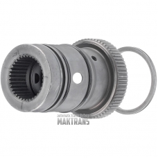 Piasta bębna sprzęgła C ZF 8HP90 8HP90A / [wysokość całkowita 74,35 mm, wielowypusty: zewnętrzne 66 (Ø zewn. 54,75 mm), wewnętrzne 35 szt.]
