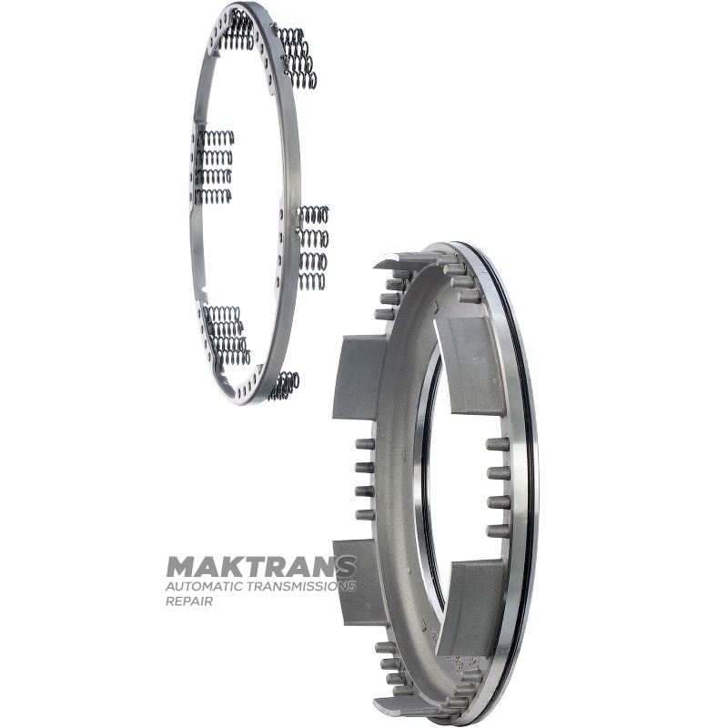 Tłok z blokiem sprężyn powrotnych Reverse Brake Clutch JATCO JF016E 316453VX1A 2744A006 2744A005 2725A009 2744A004 / (zdjęty z nowej skrzyni biegów)
