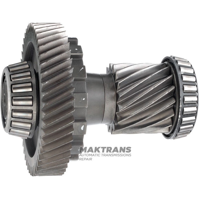 Wał pośredni mechanizmu różnicowego VAG 09G 09M 09K / (16 zębów (Ø zew. 60,80 mm), 48 zębów (Ø zew. 129,30 mm), przekładnia postojowa 14 zębów)