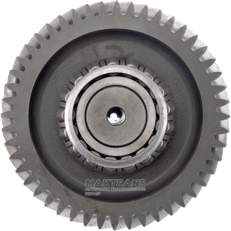 Wał pośredni mechanizmu różnicowego VAG 09G 09M 09K / (16 zębów (Ø zew. 60,80 mm), 48 zębów (Ø zew. 129,30 mm), przekładnia postojowa 14 zębów)