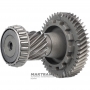 Wał pośredni mechanizmu różnicowego VAG 09G 09M 09K / (15 zębów (Ø zew. 55 mm), 48 zębów (Ø zew. 129,30 mm), koło parkingu 13 zębów)