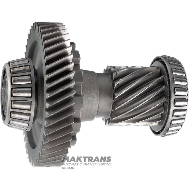 Wał pośredni mechanizmu różnicowego VAG 09G 09M 09K / (15 zębów (Ø zew. 55 mm), 48 zębów (Ø zew. 129,30 mm), koło parkingu 13 zębów)
