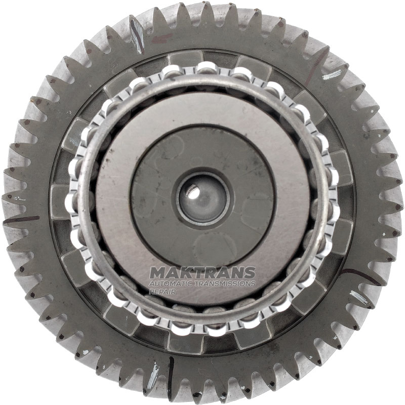 Wał pośredni mechanizmu różnicowego VAG 09G 09M 09K / (15 zębów (Ø zew. 55 mm), 48 zębów (Ø zew. 129,30 mm), koło parkingu 13 zębów)