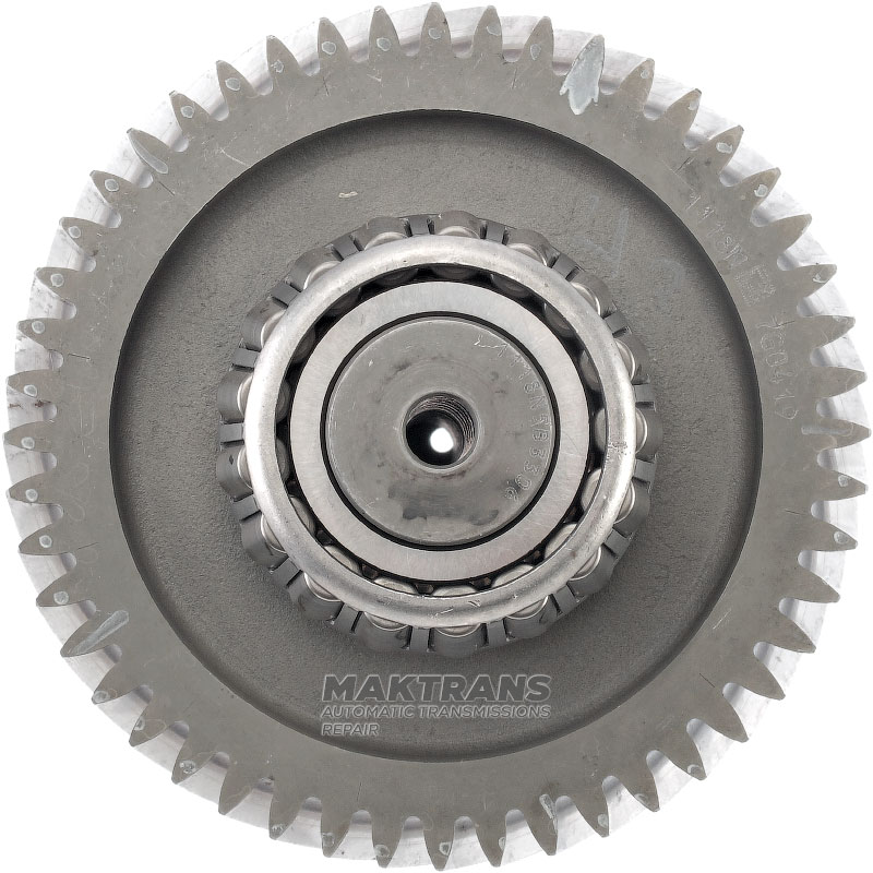 Wał pośredni mechanizmu różnicowego VAG 09G 09M 09K / (15 zębów (Ø zew. 55 mm), 48 zębów (Ø zew. 129,30 mm), koło parkingu 13 zębów)