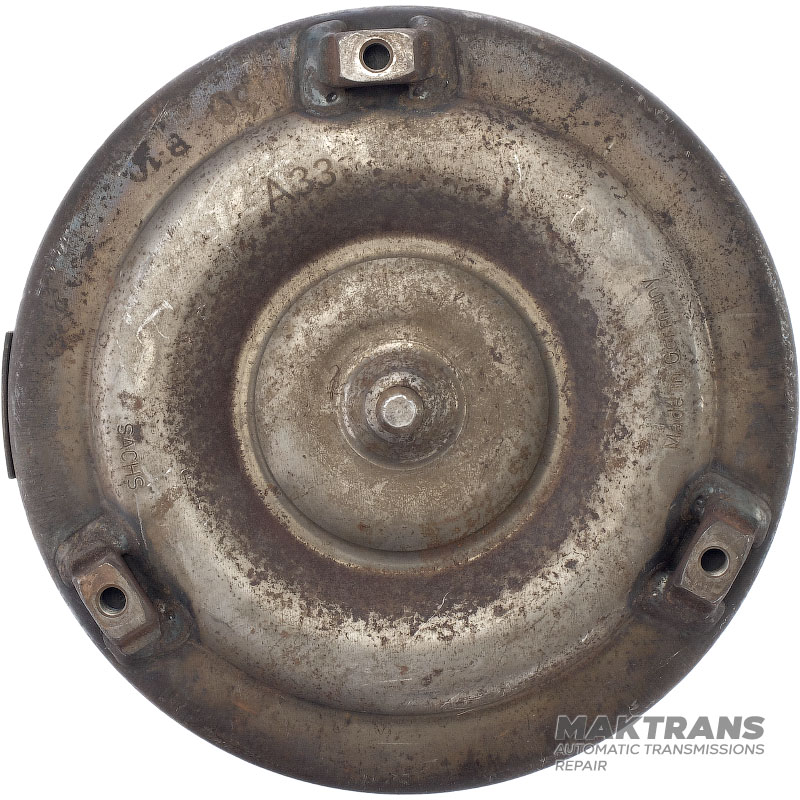 Pokrywa przednia sprzęgła hydrokinetycznego ZF 5HP19 / (3 otwory montażowe (wewnętrzna Ø 9,05 mm), zewnętrzna Ø pilota 15,90 mm)