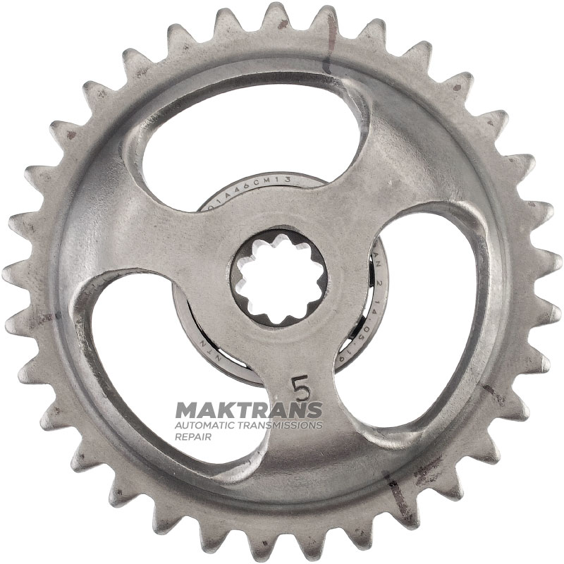 Koło zębate napędzane napędu pompy oleju HONDA CVT JDJC, M3WC 251625T0305 (33 zęby, średnica zewnętrzna 64,55 mm, 10 wypustów)