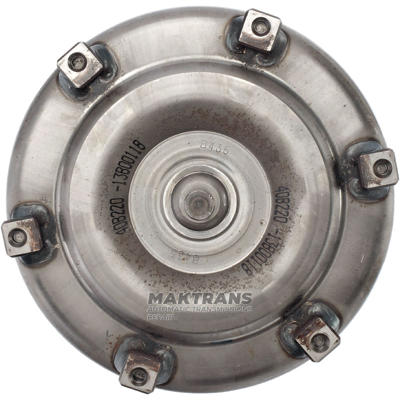 Osłona przednia sprzęgła hydrokinetycznego TOYOTA GT86 A960E / SUBARU BRZ TB-65SN (40B220) / średnica zewnętrzna pilota 20 mm, 6 otworów montażowych (średnica zewnętrzna otworu 7,80 mm)