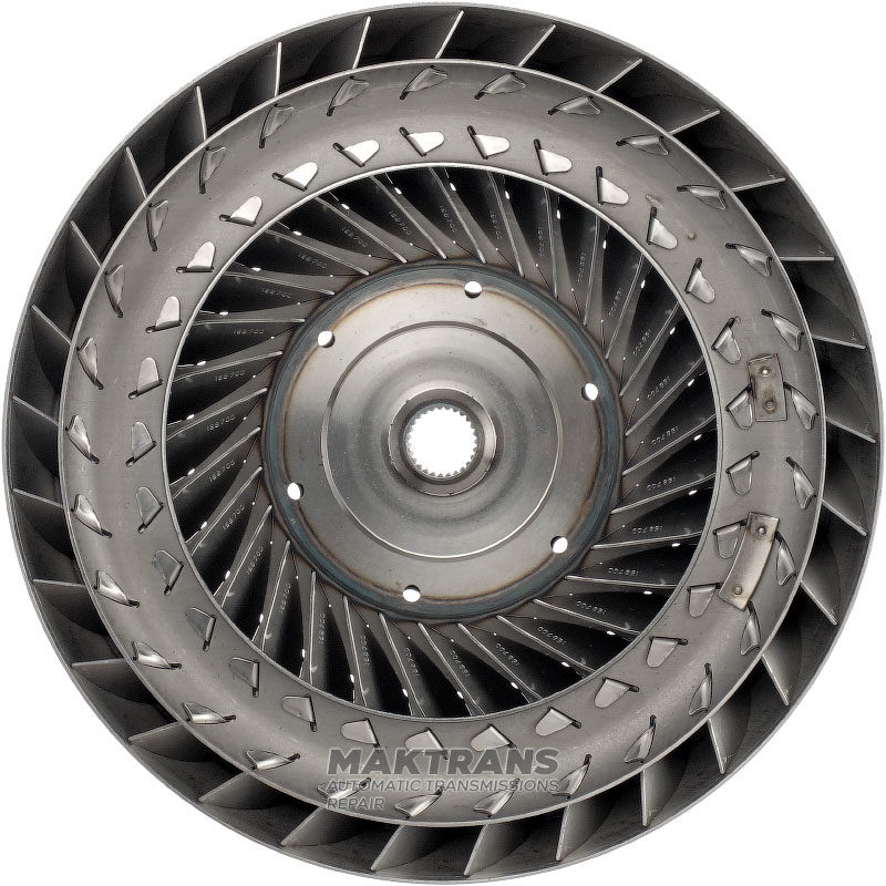 Koło turbiny sprzęgła hydrokinetycznego ZF 6HP26 (206 700) 4168028633 24407559124 (silnik BMW E53 E60 E61 E65, N57N)