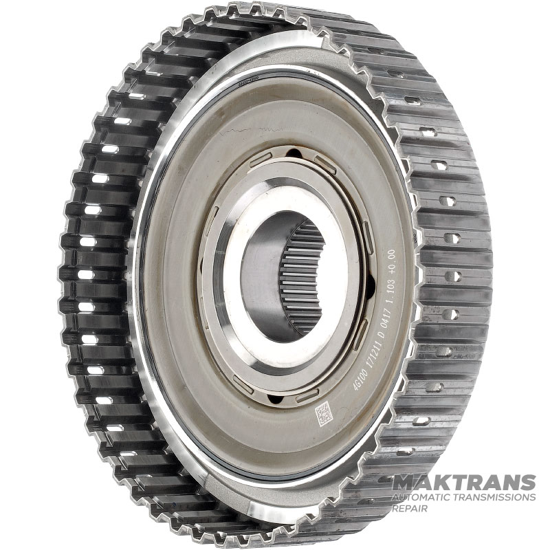 Kosz sprzęgłowy Underdrive Clutch A8LF1 454544G100 (pusty bez dysków, wysokość od tłoka do pierścienia ustalającego 22 mm (5 tarcz ciernych))