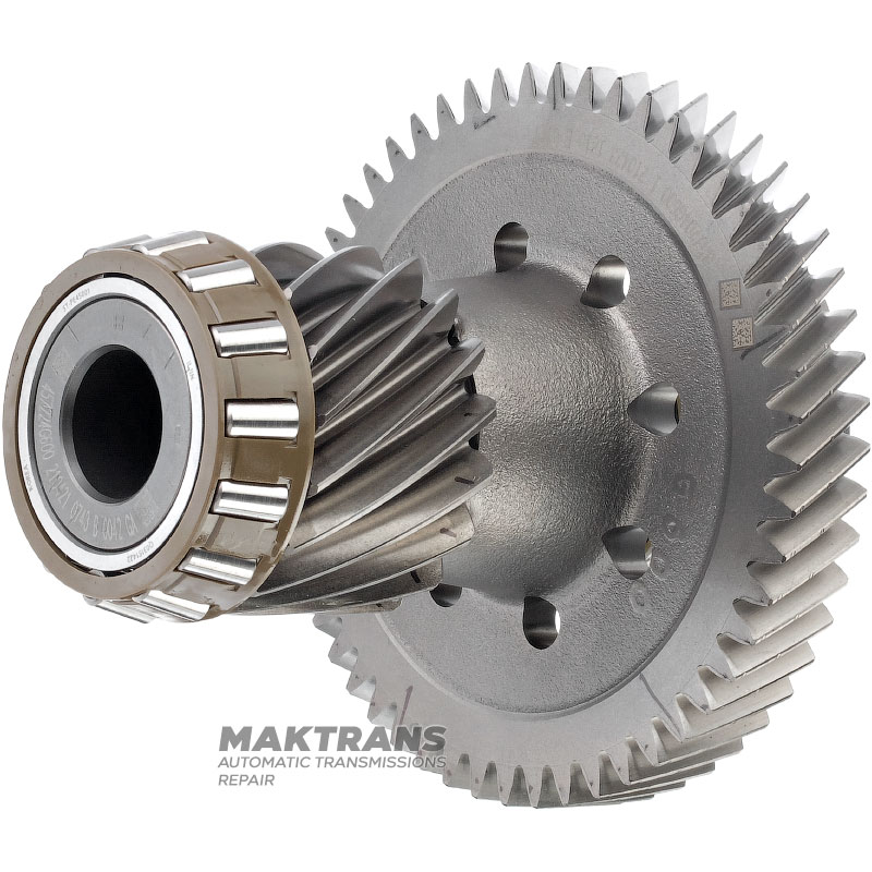 Wał pośredni mechanizmu różnicowego Hyundai / KIA A8MF1 457224G600 457204G600 (17 zębów (zewnętrzna Ø 67,55 - 67,70 mm), 53 zęby (zewnętrzna Ø 142,60 -142,70 mm)