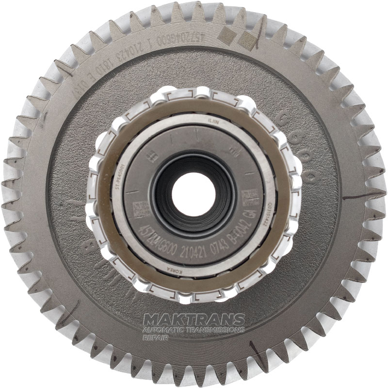 Wał pośredni mechanizmu różnicowego Hyundai / KIA A8MF1 457224G600 457204G600 (17 zębów (zewnętrzna Ø 67,55 - 67,70 mm), 53 zęby (zewnętrzna Ø 142,60 -142,70 mm)