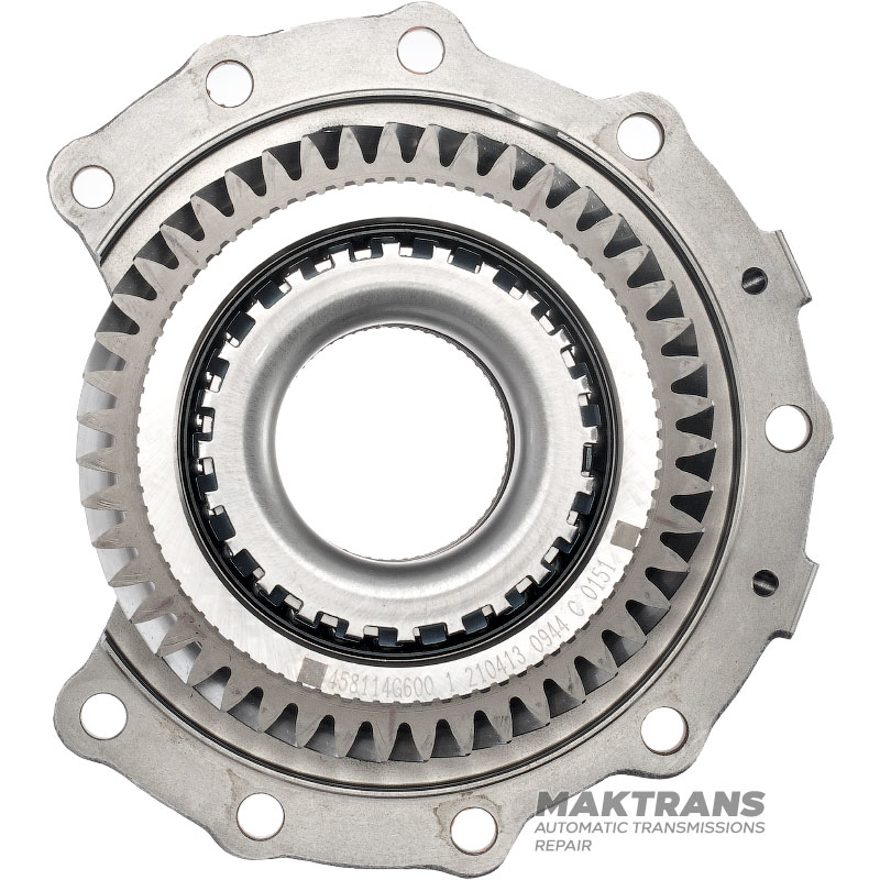 Koło zębate Drive Transfer / piasta kosza sprzęgłowego Underdrive Clutch Hyundai / KIA A8MF1 458114G600 (47 zębów, zewn.Ø 128.40 mm, bez nacięć)