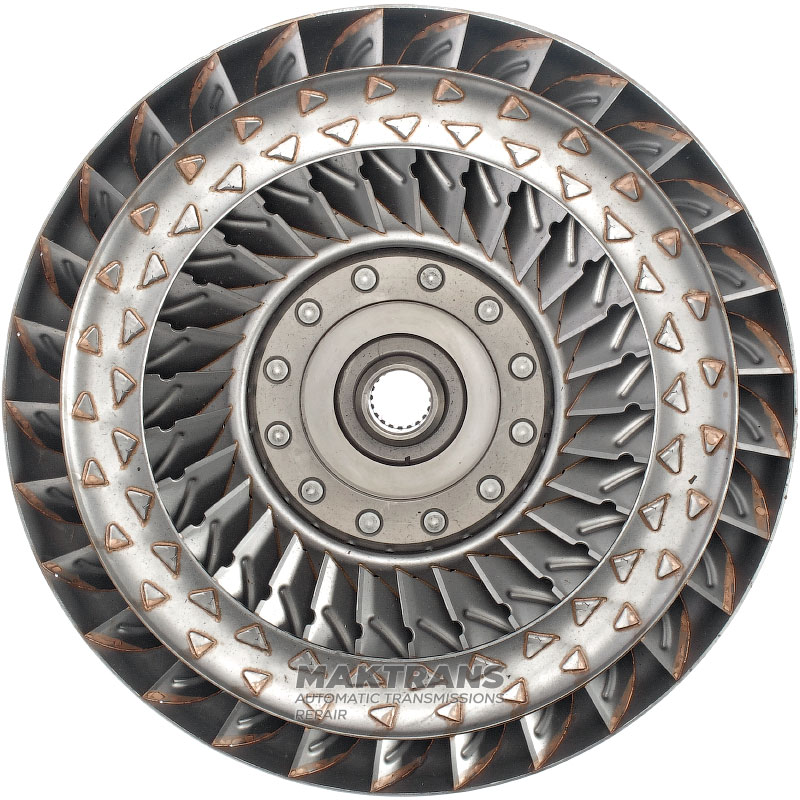 Amortyzator sprężynowy/ koło turbiny sprzęgła hydrokinetycznego TOYOTA AC60 [bez uszczelniacza olejowego wału wejściowego, Ø zew. 277 mm, 20 wypustów]